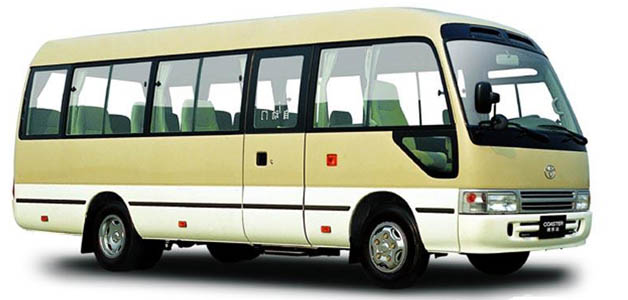 19 Seats King Long Bus for rental at Guilin and Yangshuo